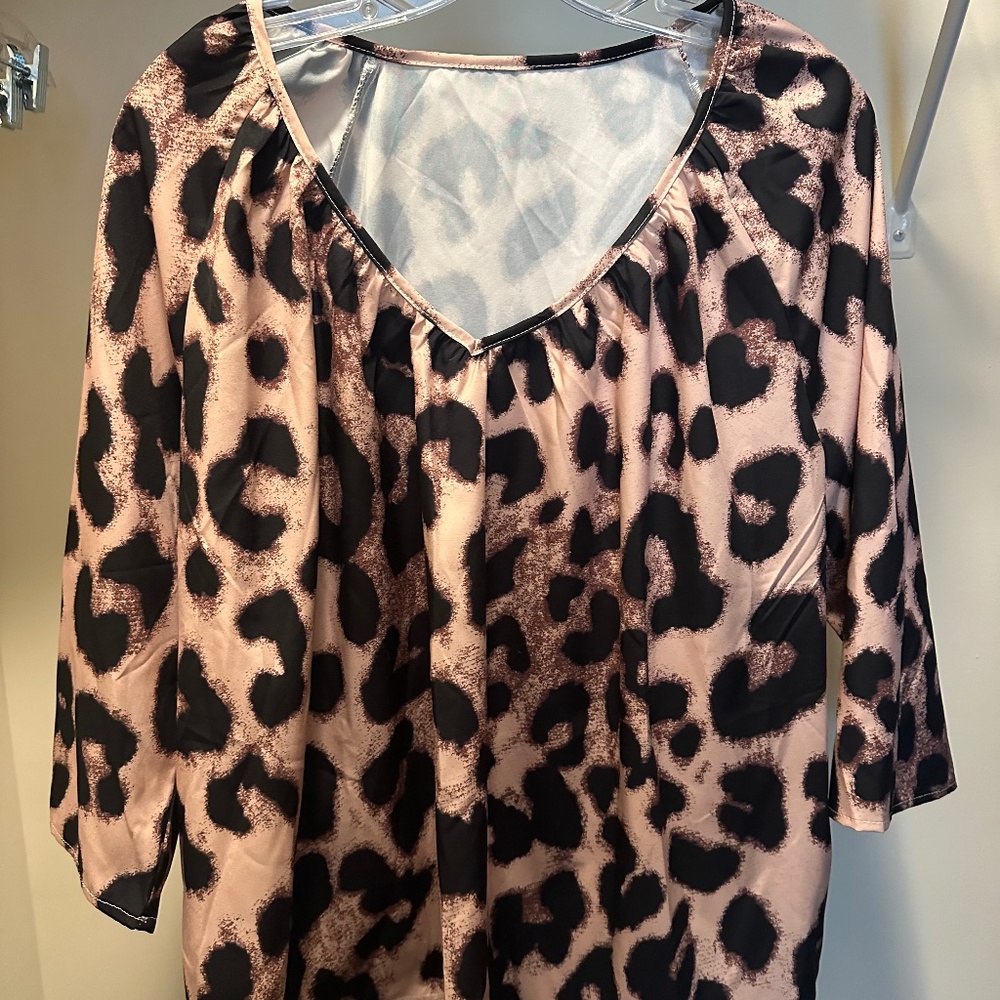 Cheetah Blouse